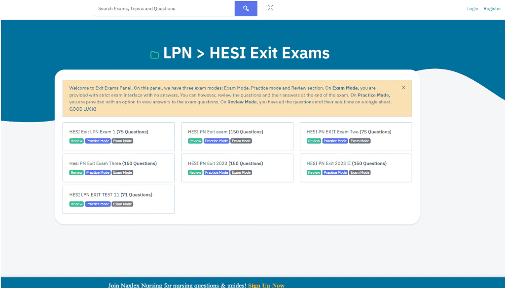 LPN HESI exit exam 2023-2024